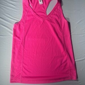 Women's Hot Pink Racerback Tank Top